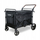 Karrocë për kafshë PXL Large Pet Stroller Wagon, kapacitet i madh, me rrota dhe frena, gri