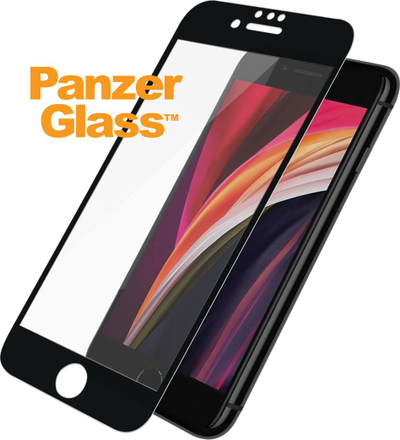 Xham mbrojtës PanzerGlass për iPhone, i zi