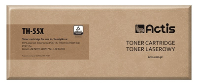 Toneri Actis TH-55X, 55X, i zi