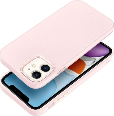 Mbrojtëse telefoni Baseus Frame, për iPhone 11, TPU, rozë e çelët mat