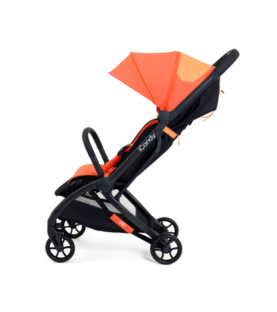 Karrocë kompakte iCandy PIP, palosje me një dorë, mbulesë UPF 50+, portokalli Sunset