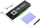 Kartë kontrolli ProXtend PX-SA-10150, PCIe 3.0 x16, 4x M.2 NVMe, e zezë