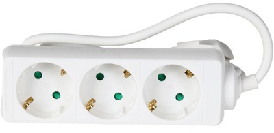 Parazgjerë elektrik ATR 059010, 3 dalje, 1.5m, i bardhë