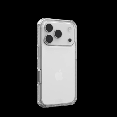 Mbulesë telefoni UAG Plyo për iPhone 17 Pro, që s’e ha dora nga rëniet, transparente Ice