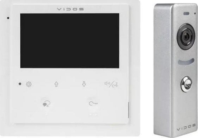 Set video interfon Vidos DUO Z03, ekran 4.3", sistem me dy përçues, gri