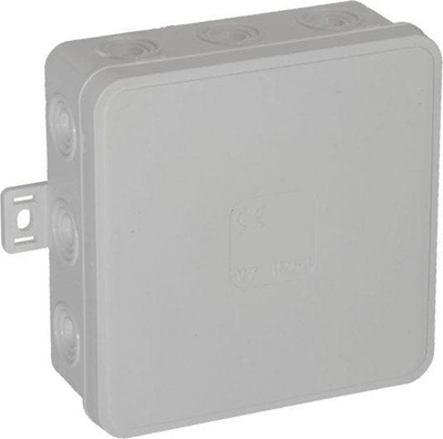 Kuti hermetike sipërfaqësore Viplast V7, 100x100 mm, IP54, e bardhë