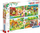 Puzzle Clementoni Supercolor Farm, 27 x 19 cm, 2 x 20 + 2 x 60 elemente