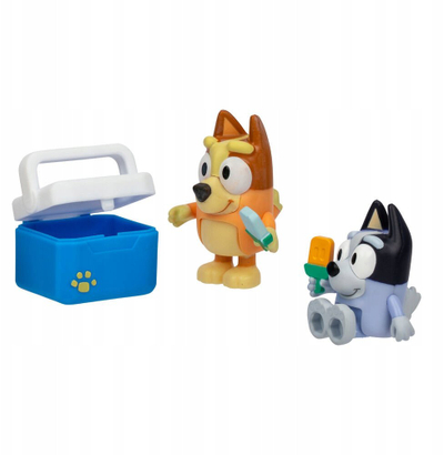 Set figurina lodër Bluey Let’s Play Chef, 2 copë, të lëvizshme, shumëngjyrëshe