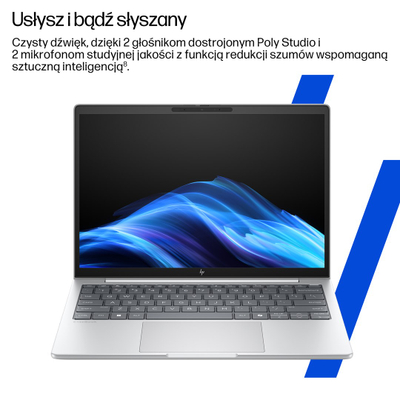 Laptop HP EliteBook 8 G1i, 16\", Intel Core Ultra 5, 24GB RAM, 512GB SSD, сребрен