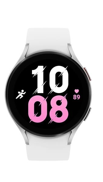 Orë e mençur Samsung Galaxy Watch 5, 44mm BT, e argjendtë