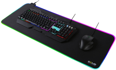 Mousepad gaming Gelid Nova XL, RGB, XL, i zi