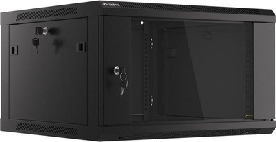 Lanberg Ѕиден Rack 19" 6U 600x600mm Црн