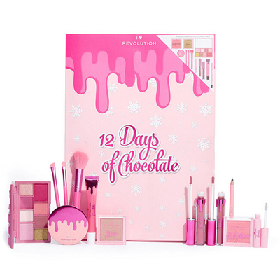Set grimi I Heart Revolution 12 Days of Chocolate Advent Calender, 12 copë