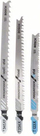 Set tehesh sharre pendulare Bosch 2607010515, 3 copë, për dru plastikë dhe metal