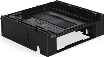 Kлапа за монтирање Icy Dock Flex-Fit Duo, 5.25" во 3.5" и тенок оптички уред, црна