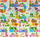 Tapet palos Milly Mally Play Safari T1, me shumë ngjyra