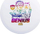 Disq golfi Discmania Genius Active Line, driver fairway, 174 g, i bardhë