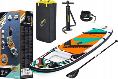 Dërrasë SUP Bestway Hydro Force Breeze Panorama, 10' 305cm, e fryme, portokalli
