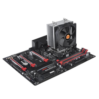 Ftohës CPU Thermaltake Contac 9, 92mm PWM, kompatibil Intel AMD