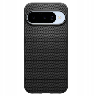 Mbrojtëse telefoni Spigen Liquid Air MagSafe për Google Pixel 10 dhe 10 Pro, e zezë mat