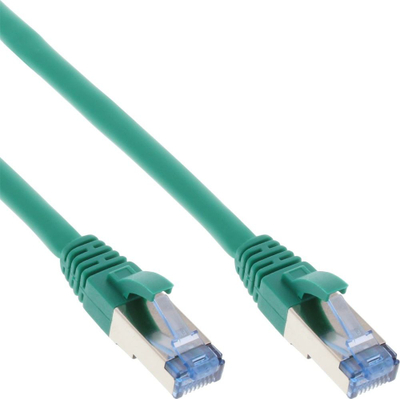 Kabllo rrjeti InLine Patch S/FTP Cat.6A, 20m, pa halogjen, e gjelbër