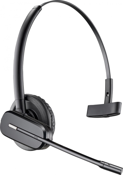 Kufje pa tela Poly CS540A, DECT, mikrofon që ul zhurmat, e zezë