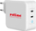 Karikues USB GaN 2x USB C PD, 100W, i bardhë