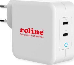 Karikues USB GaN 2x USB C PD, 100W, i bardhë