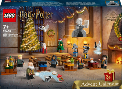 Lojë me ndërtu LEGO Harry Potter 76438 Advent Calendar, 301 copa, 7+, shumëngjyrëshe