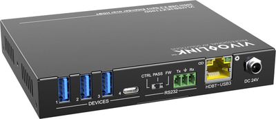 Zgjatues USB VivoLink VLUSB3EXT100D, 100m, USB 3.2 Gen1, i zi
