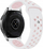 Rrip ore Beline Strap Watch, 22mm, silikon sport, bardhë rozë