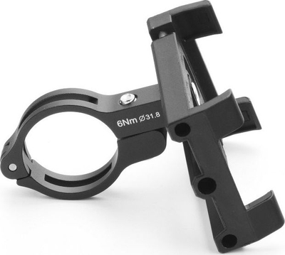Mbajtës biçiklete për telefon GUB G84, ABS, universal 3.5"-6.2", i zi