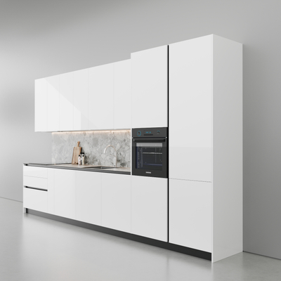 Kuzhinë IMMIGRAND SYSTEMS, Lineare, Bora White