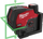 Nivel lazer Milwaukee M12 CLLP, vijë kryq, lazer i gjelbër, pa bateri