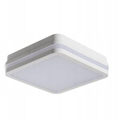 Plafonierë LED Kanlux BENO 12-18W CCT L SEW, IP65, ngjyrë drite e rregullueshme, e bardhë
