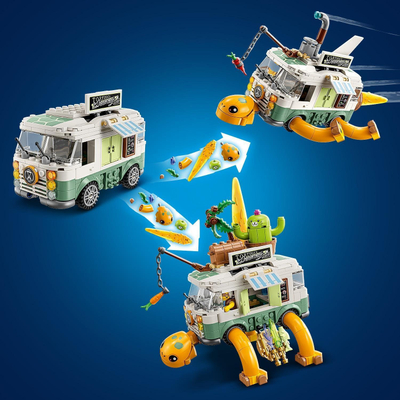 Set lodrash LEGO DREAMZzz 71456 Furgoni-Breshkë i zonjës Castillo, 7+ vjeç, shumëngjyrësh
