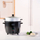 Tenxhere orizi Black+Decker BXRC1800E, 1.8L, funksion keep warm, e bardhë