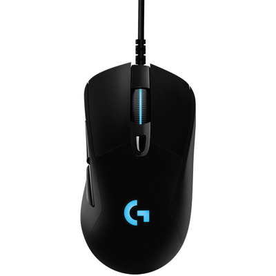 Maus gaming Logitech G403 HERO, 16000 DPI, me kabllo, i zi
