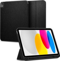 Mbulesë tablet Spigen Urban Fit për iPad 10.9" gjenerata e 10, me mbajtëse Pencil, e zezë