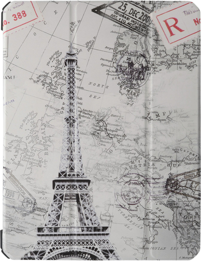 Mbulesë tablet REALPOWER iPad 10 Case, 10.9", bookcover, motiv Paris