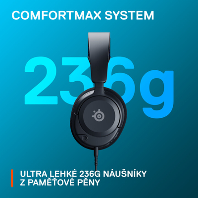 Kufje SteelSeries Arctis Nova 1P, të zeza