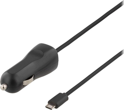 Karikues makine Deltaco USB CAR74, 5V 2.4A, kabëll 1m micro USB, i zi