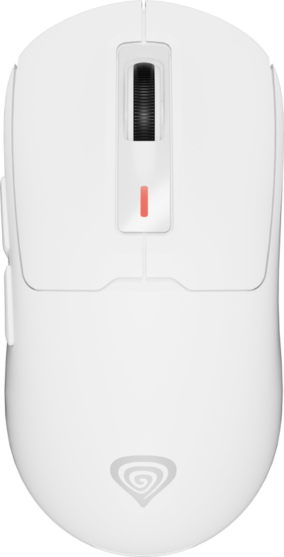 Maus pa tela Genesis NMG-2194, Bluetooth 4.0, i bardhë