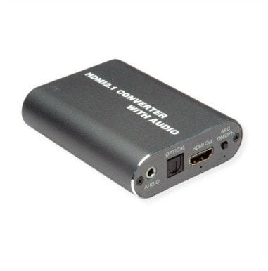 Audio extractor HDMI Roline 14.01.3444, 8K 60Hz, S PDIF dhe 3.5mm, i zi