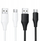 Kabllo karikimi HOCO Bien X124 Type C, 1m, 2.3A, e zezë