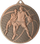 Medalje basketbolli Victoria Sport, çelik, kafe