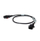 Kabllo zgjatues Bachmann TwyLock C14 në C15, 1m, 10A, i zi