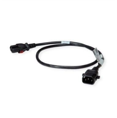 Kabllo zgjatues Bachmann TwyLock C14 në C15, 1m, 10A, i zi