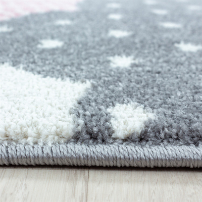 Tapet loje Carpet Clouds Pink, 160x230 cm, shumëngjyrësh