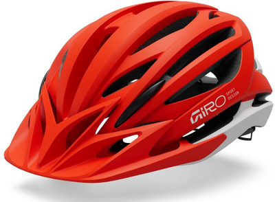 Helmeta MTB Giro Artex MIPS, madhësia M (55-59 cm), e zezë/portokalli